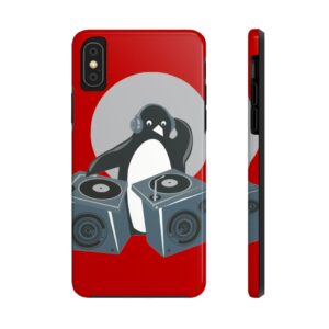 Penguin DJ Case Mate Tough Phone Cases