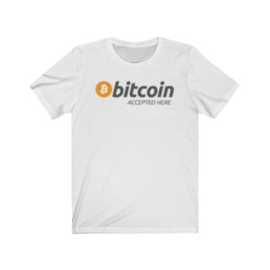 Bitcoin Accepted Here T-shirt