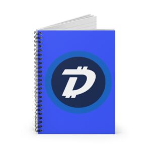 DigiByte Logo Spiral Notebook – Ruled Line