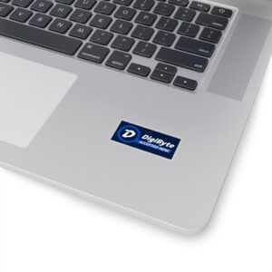 DigiByte Accepted Here Kiss-Cut Stickers