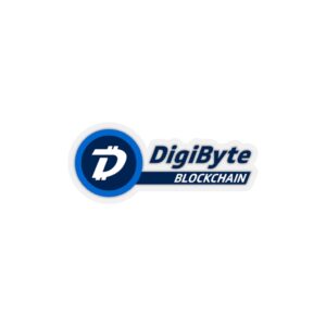 DigiByte Blockchain Kiss-Cut Stickers