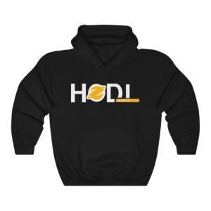 HODL Assets Lion Black Hoodie