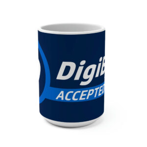 DigiByte Accepted Here Mug 15oz